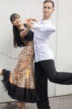 襟付きロングシャツ