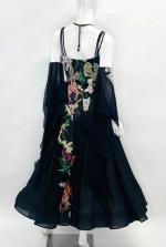 黒×花モチーフＳＤ　Sサイズ